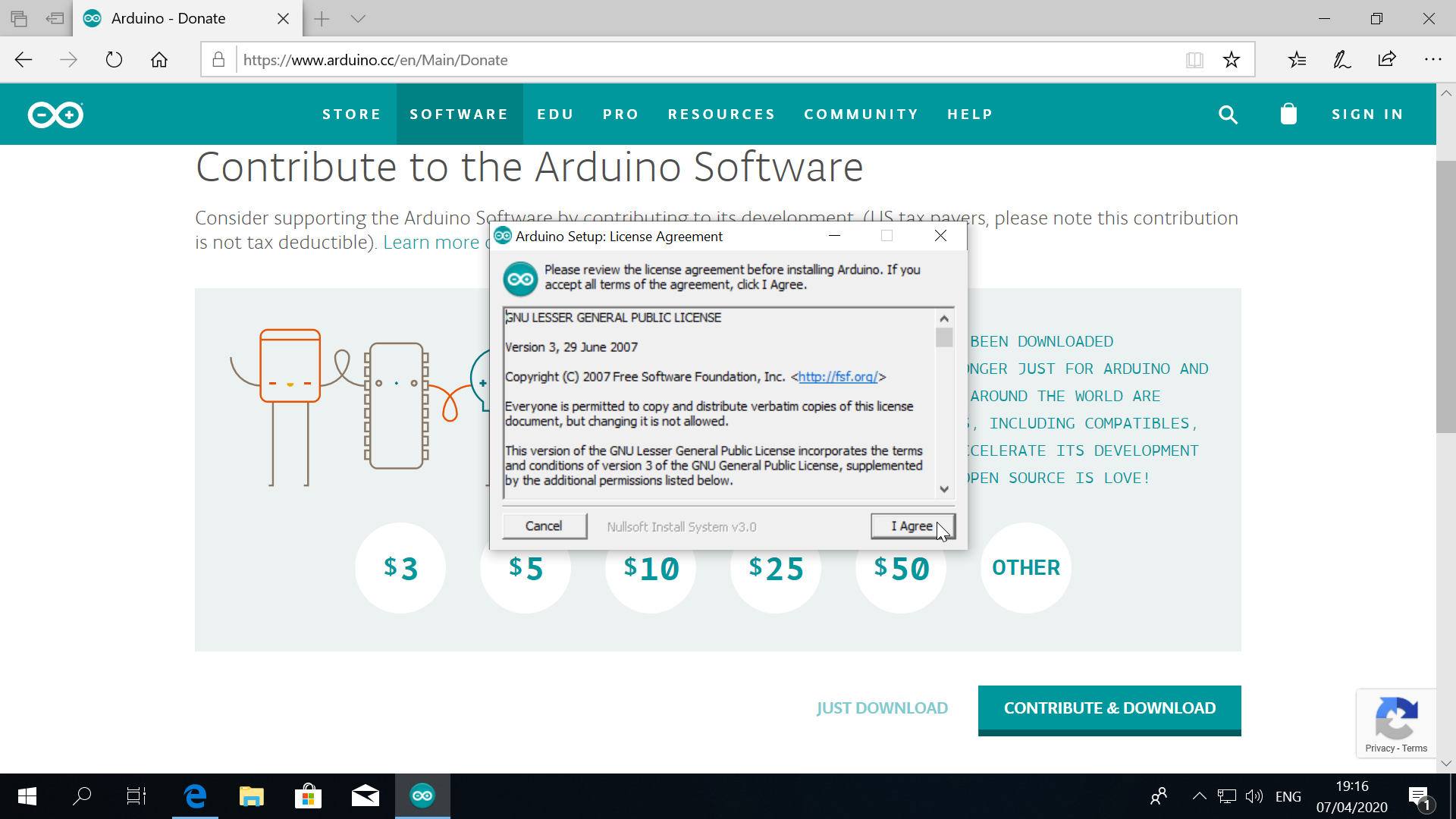 Arduino IDE License Terms
